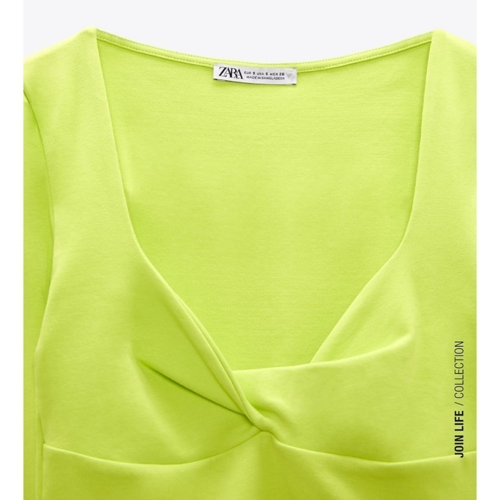 𝅺ZARA KNOTTED TOP - Picture 5 of 5